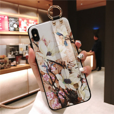 Rose Flower Embossed Phone Case Protection Cover
